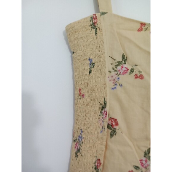 Forever 21 small yellow floral mini Sundress Flirt Romantic - Picture 8 of 16